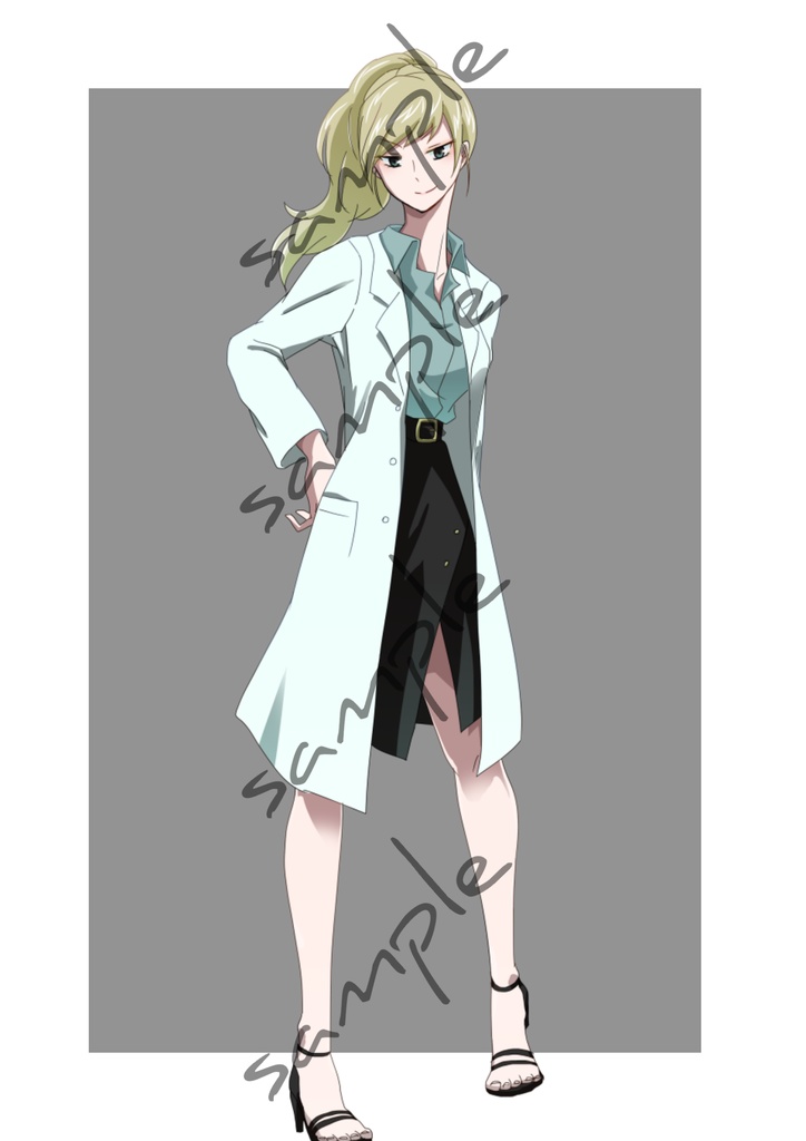 フリー立ち絵(女性)