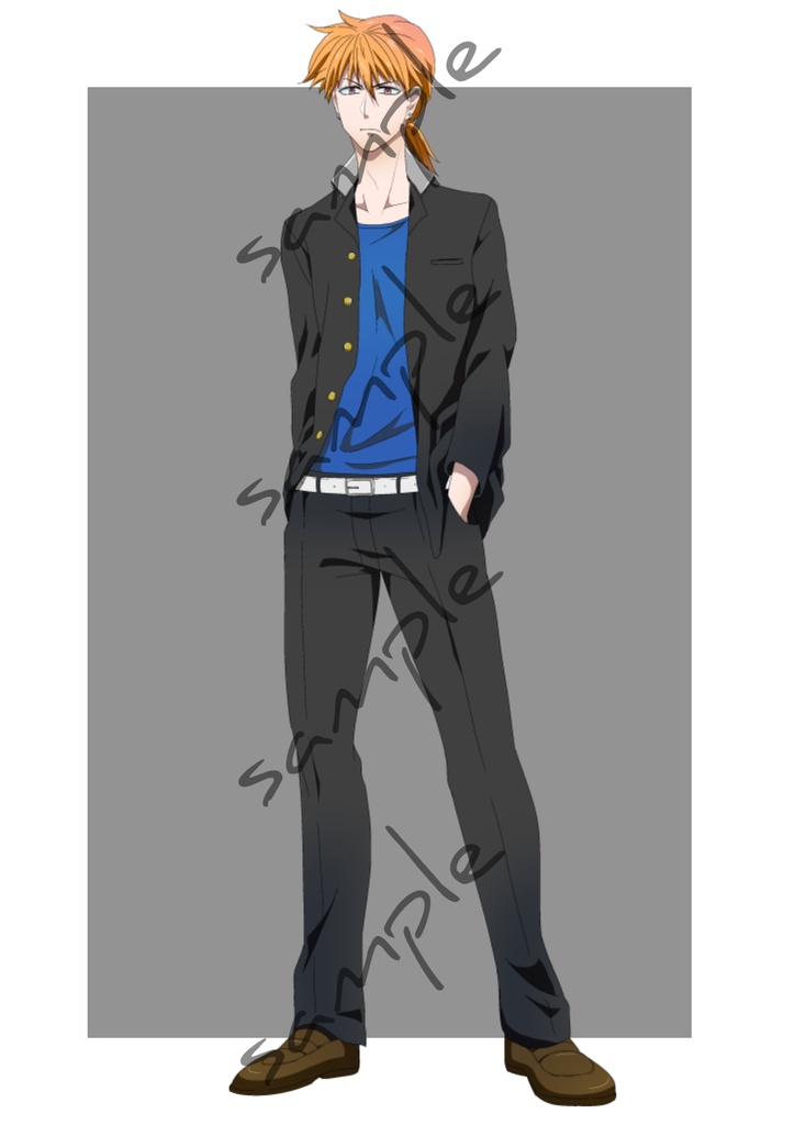 フリー立ち絵(青年)