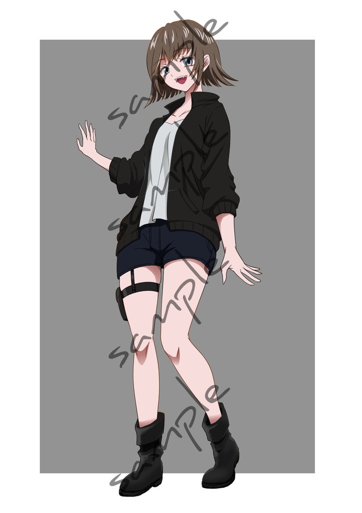 フリー立ち絵(少女)