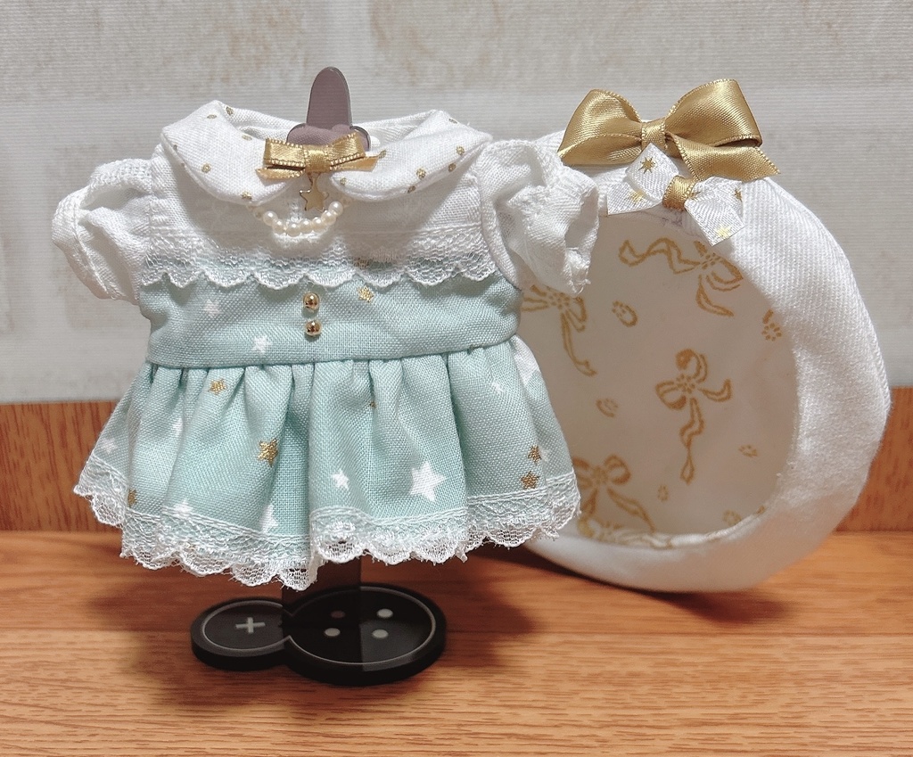 【ぬい服】まつり誕生日ワンピース