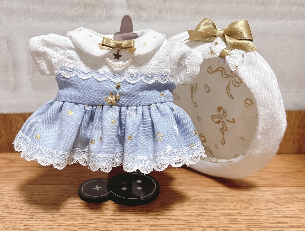 【ぬい服】まつり誕生日ワンピース