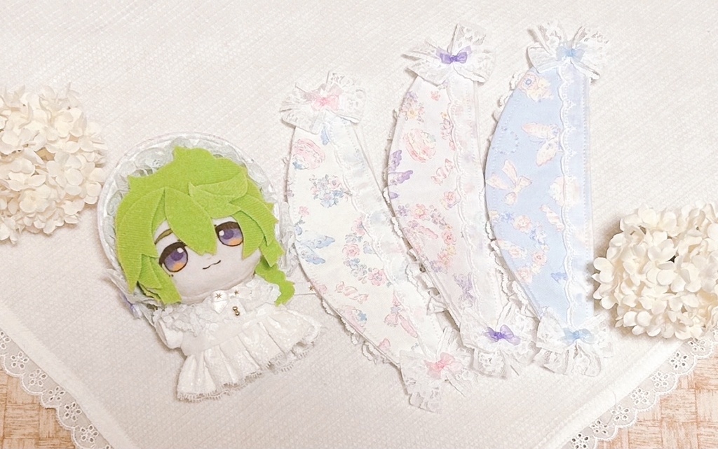 【11cmぬい服】どれっしーワンピースセット