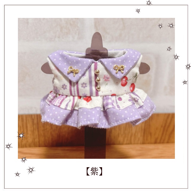【11cmぬい服】なつのおじょうさんセット(通販ver.)