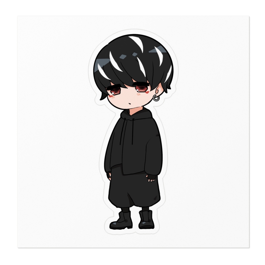 からすくんステッカー(全身)