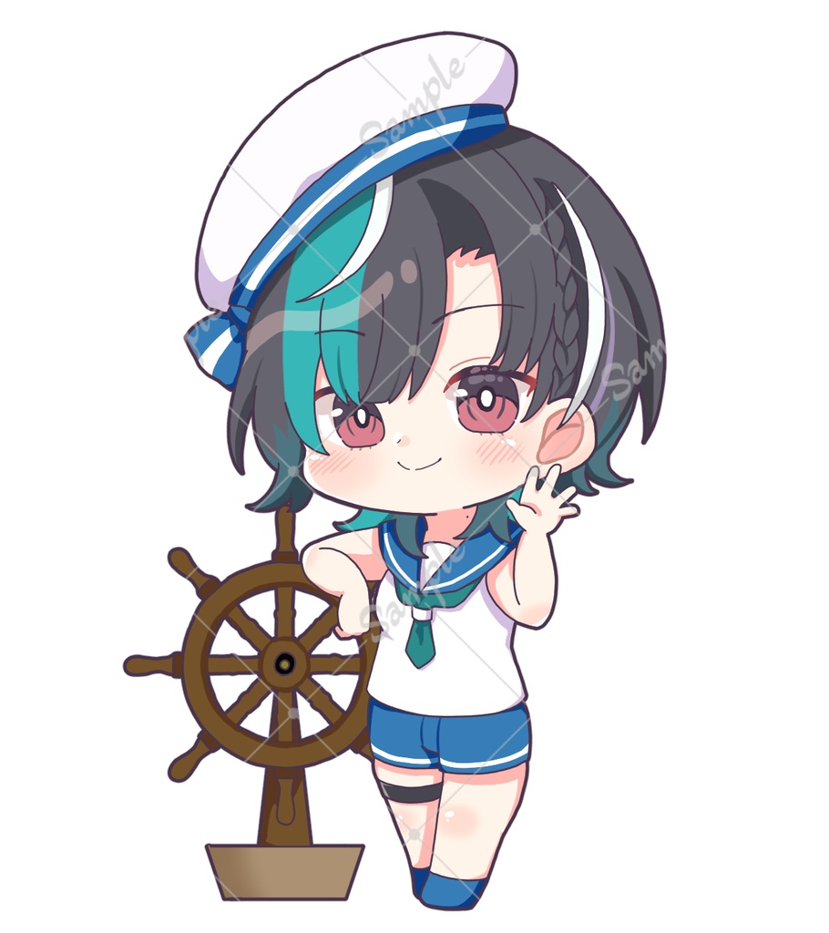 【非公式】アクリルスタンド(水兵服)【FLOW GLOW】