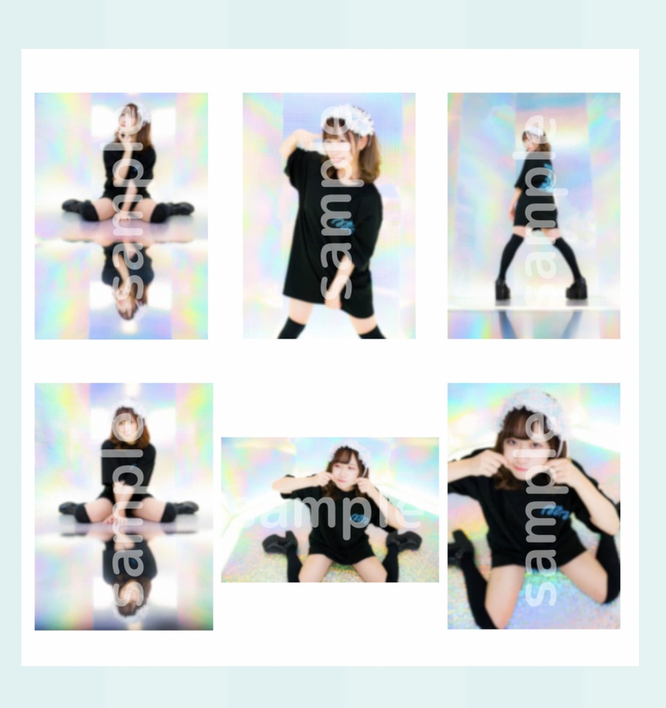 【ブロマイド】Tシャツ 4枚入/6枚入