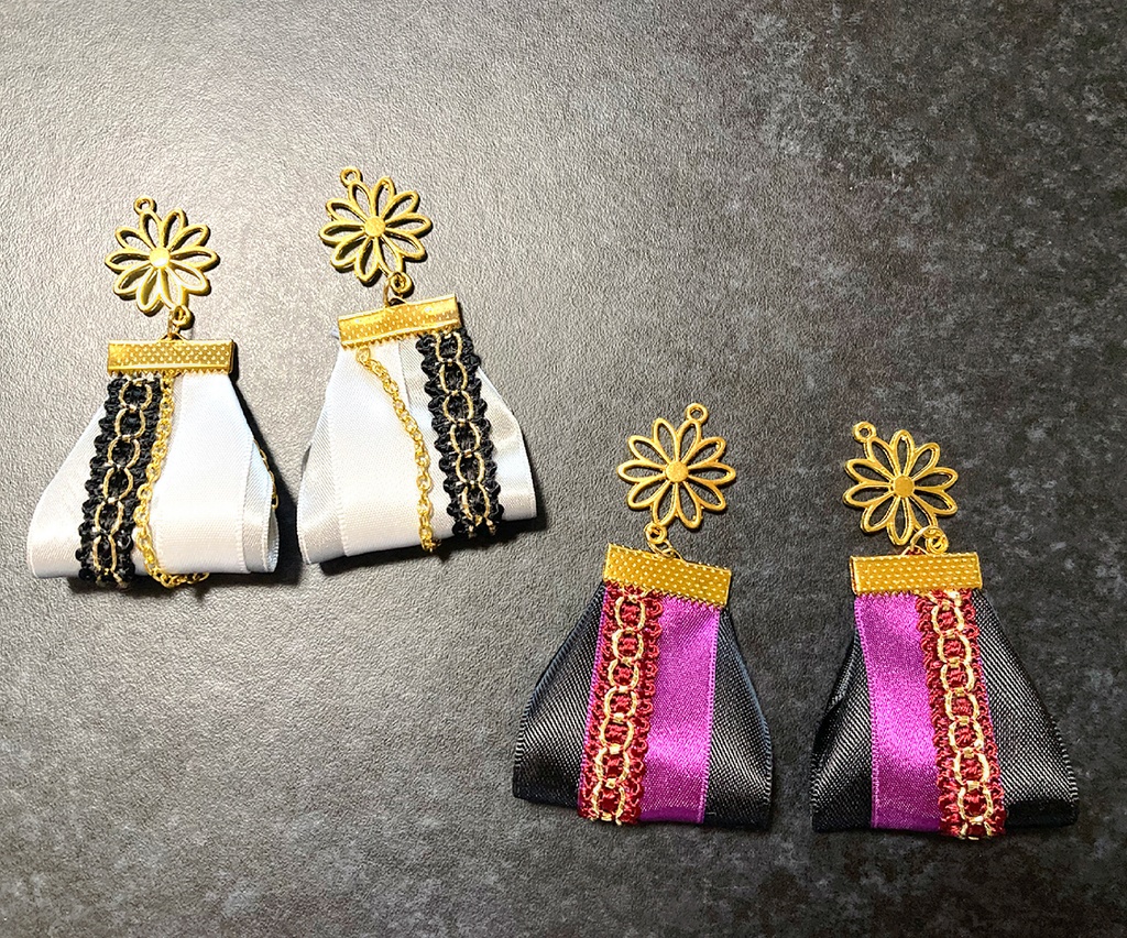 鶴丸国永　大倶利伽羅　イメージ　ピアス　イヤリング