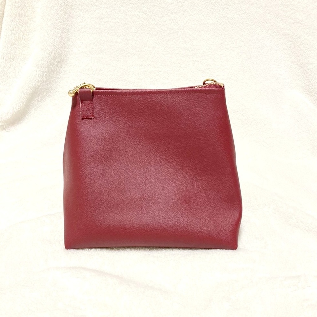 ハートもちマスポーチ♡レッド