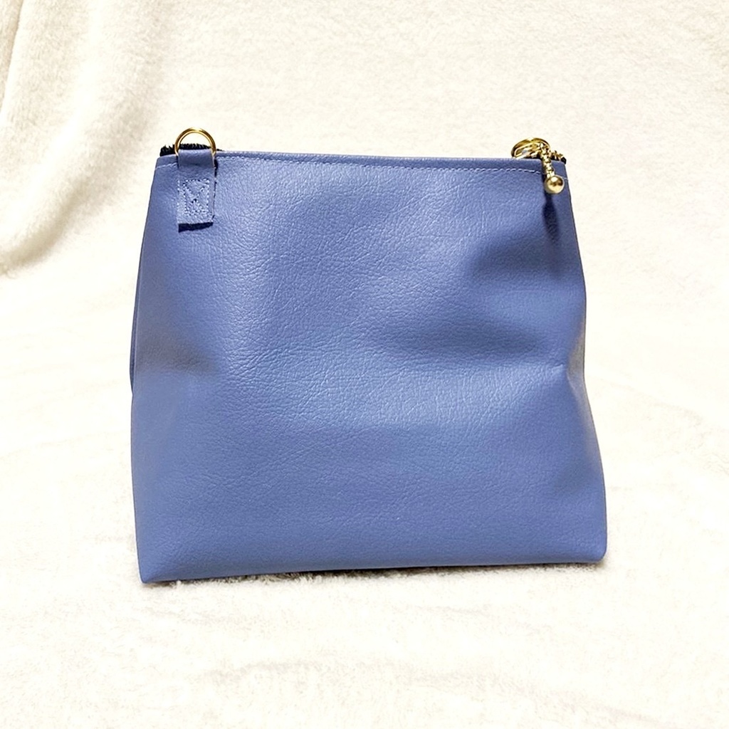 ハートもちマスポーチ♡ブルー系