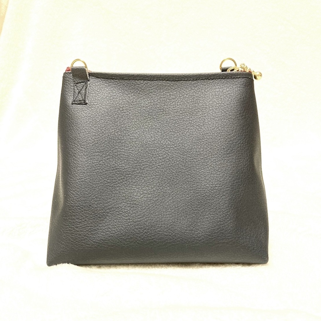 ハートもちマスポーチ♡ブラック