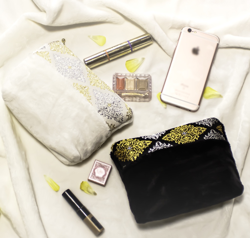 髭切&膝丸イメージもふもふポーチ