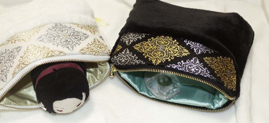 髭切&膝丸イメージもふもふポーチ