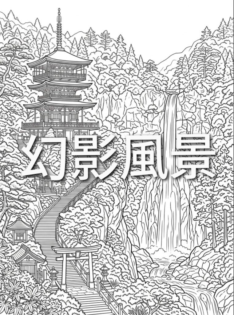 那智の滝と三重塔