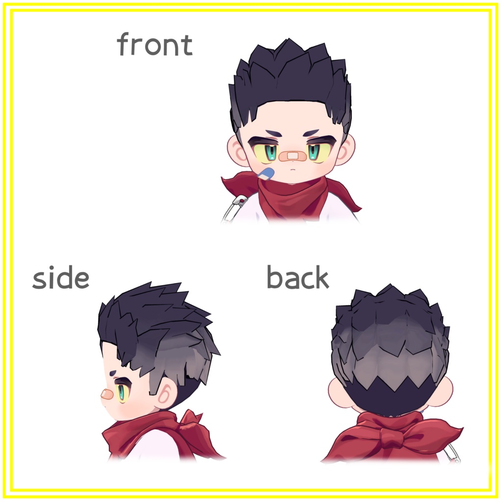 【リルレオ】ツンツンオールバック