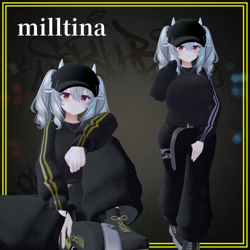 【販売記念SALE】Street Beat Outfit【しなの / ルルネ / ミルティナ対応】