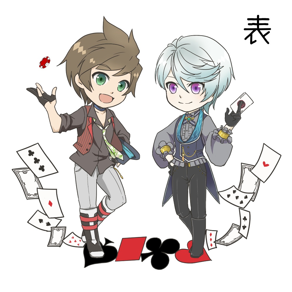スレイ＆ミクリオ　カジノ衣装アクリルスタンド