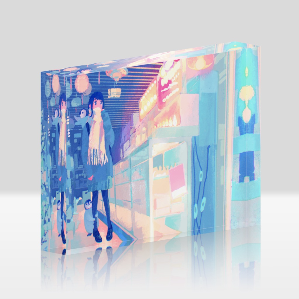 「Luminescence」アクリルブロック