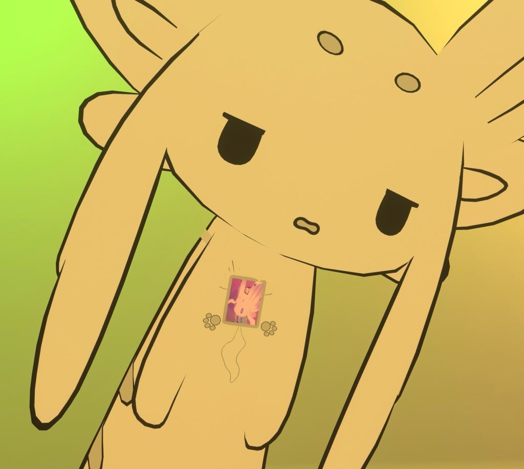 【VRChat向け】ムルルのチェキケース