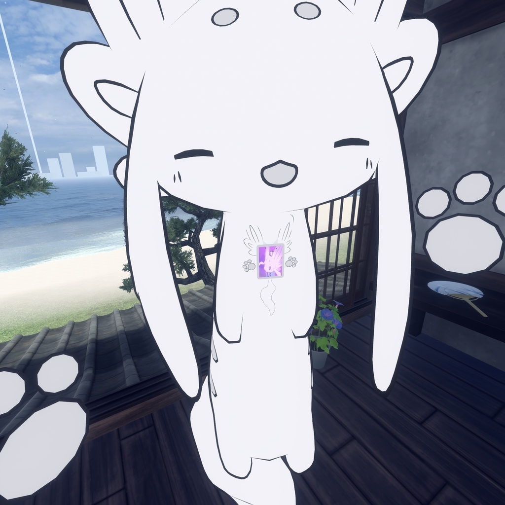 【VRChat向け】ムルルのチェキケース