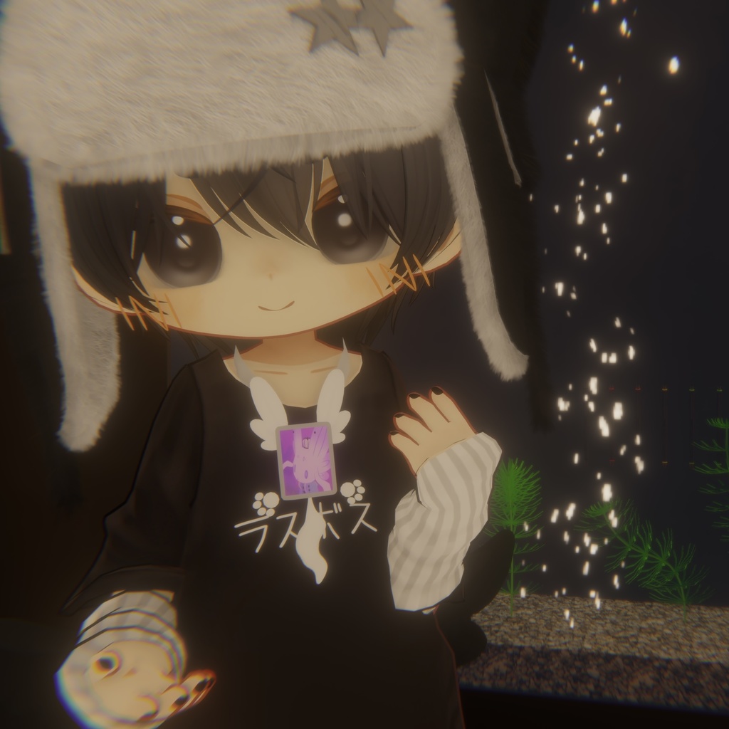 【VRChat向け】ムルルのチェキケース