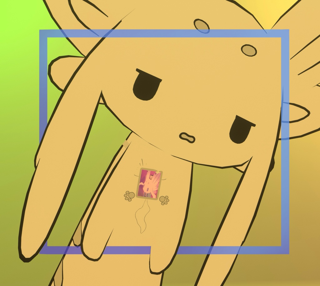 【VRChat向け】ムルルのチェキケース