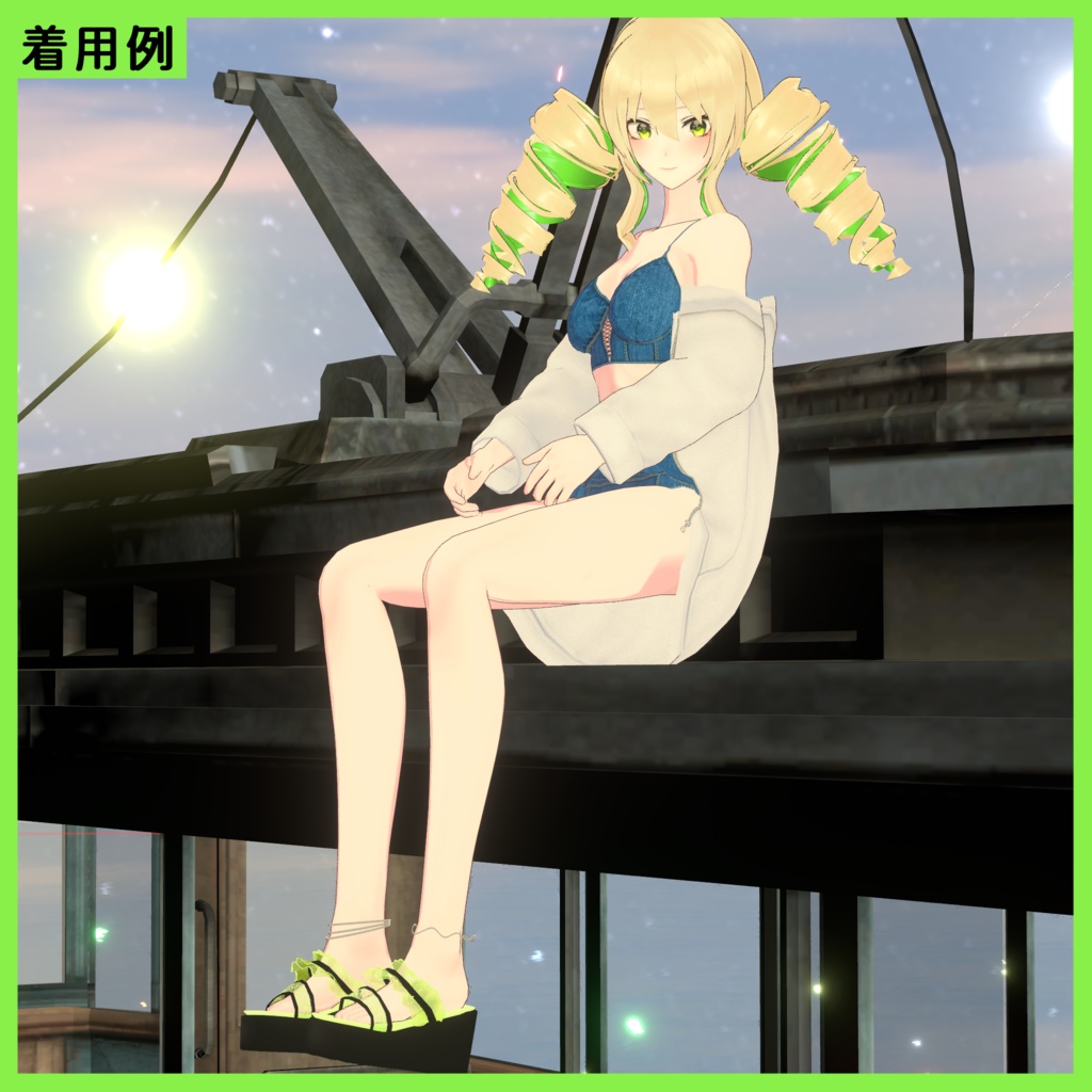 サンセットパーティサンダル