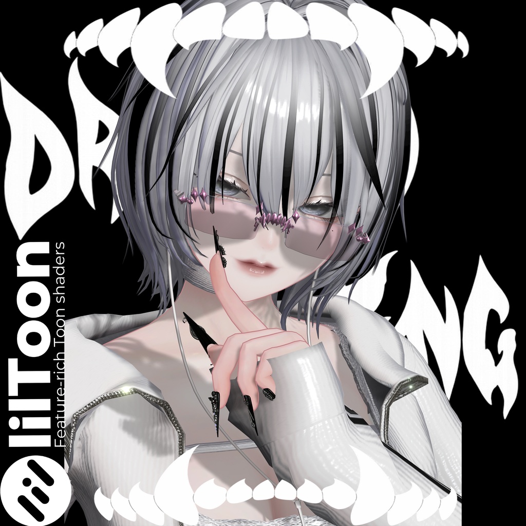 【 9 Avatar】Dragon Fang Glasses 3/24 19時まで無料！