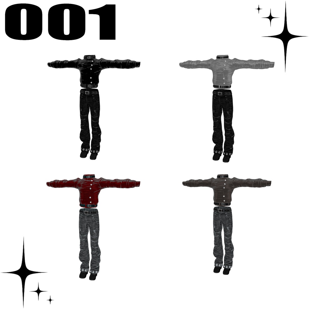 【複数アバター対応】#No.001
