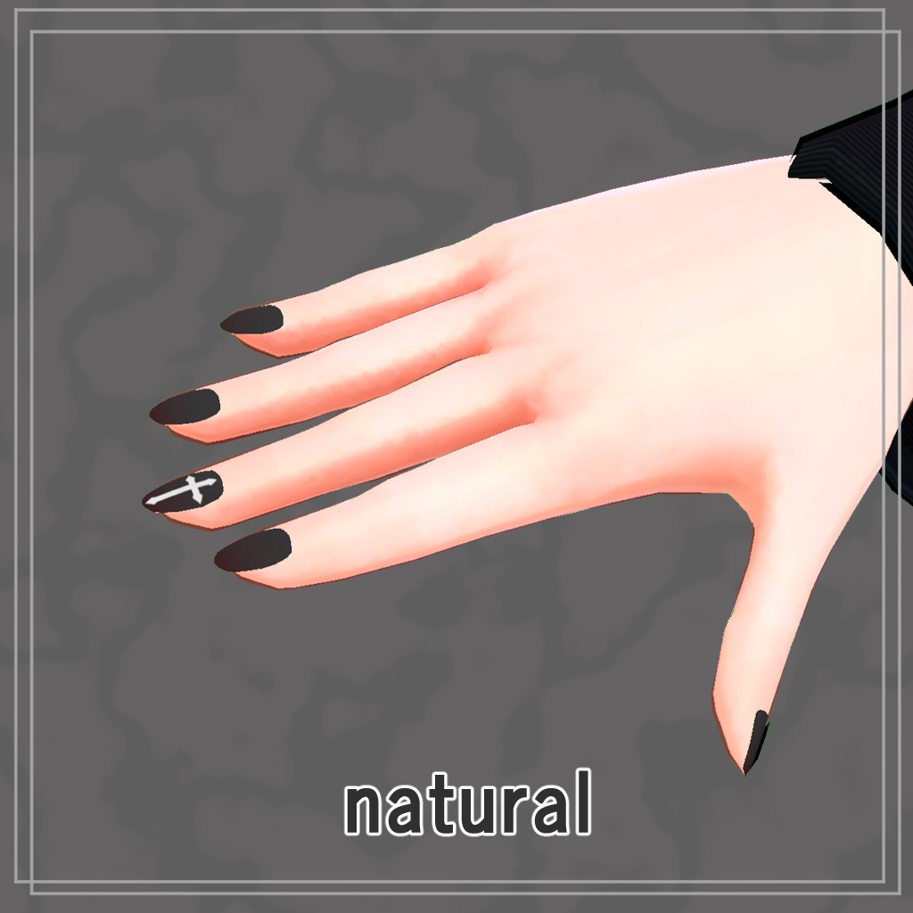 黒兎さより専用 MDollnail対応ネイル 4種+足セット