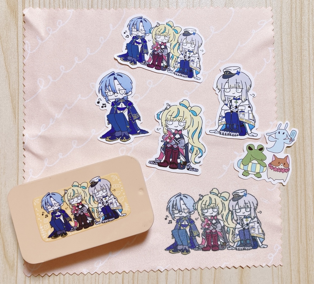 にじさんじ にじそうさく10 アクリルスタンド　4枚セット にじそ10】自立ミニアクリルスタンド - 鍋屋 - BOOTH