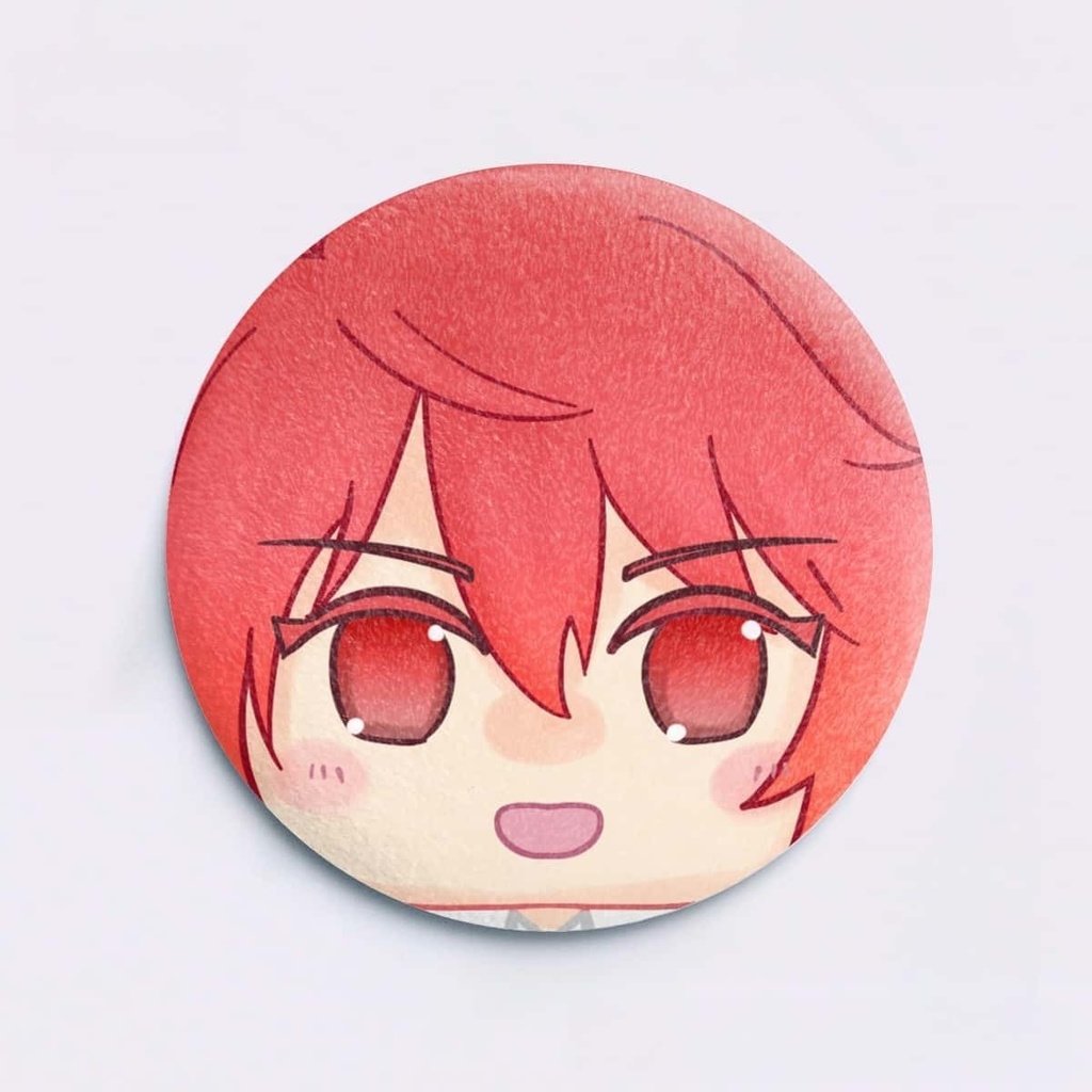 ふわふわモチモチ缶バッジ