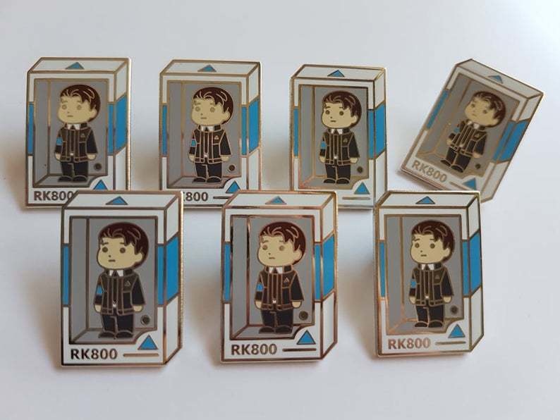 Detroit Become Human - RK800 Connor Android Pin
