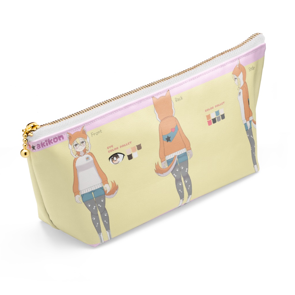 akikonちゃんポーチ