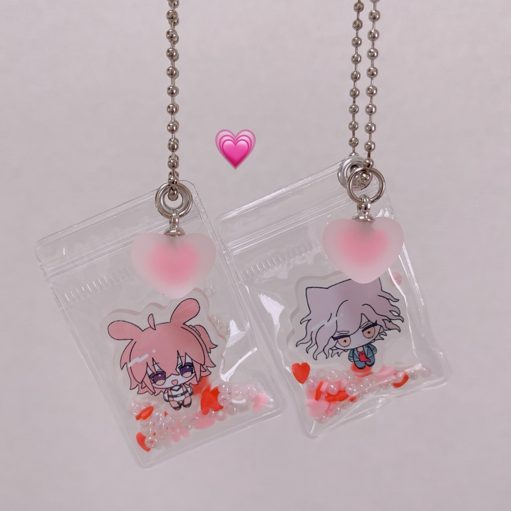 クリアバッグキーホルダー