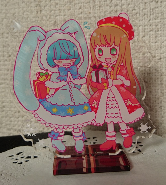 チョコ台座アクリルスタンド