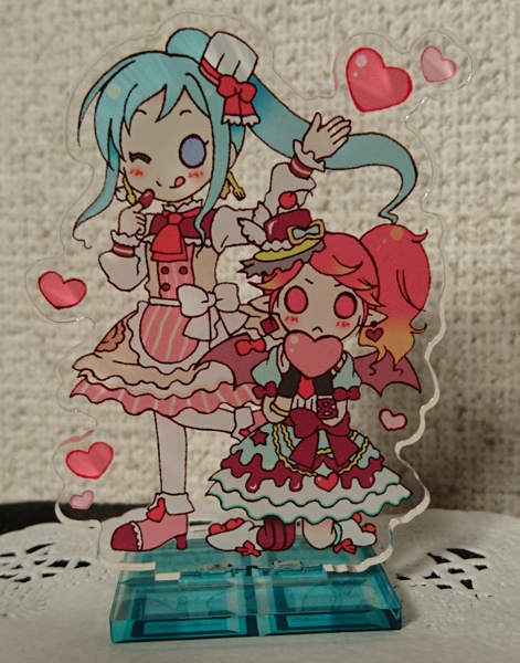 チョコ台座アクリルスタンド
