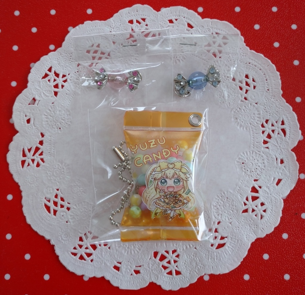 キャンディ袋キーホルダー