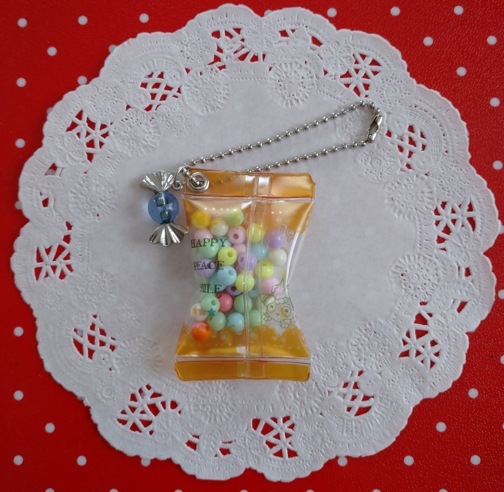 キャンディ袋キーホルダー