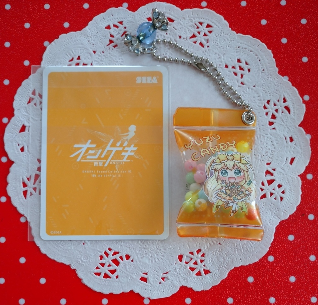 キャンディ袋キーホルダー