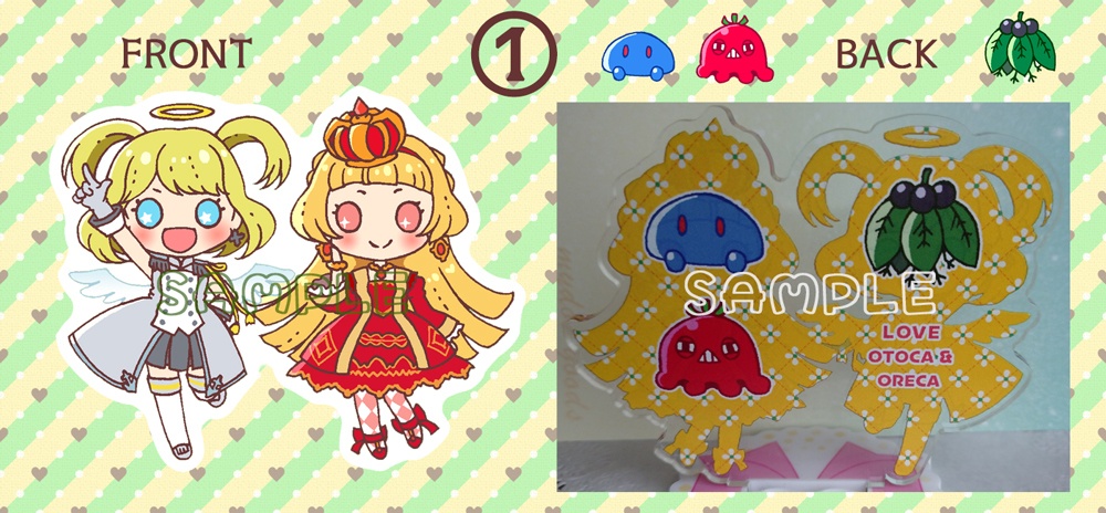 オレオト＊アクリルスタンド