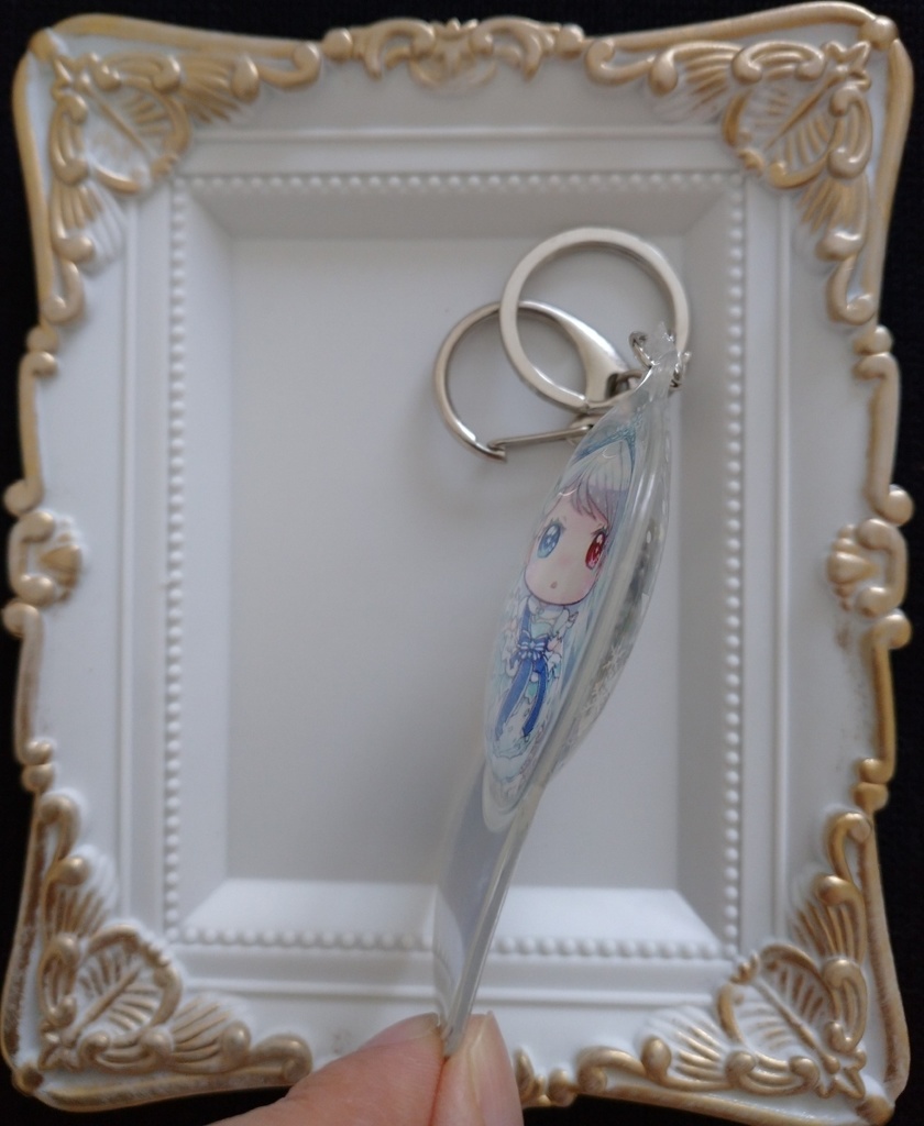 スノードームキーホルダー