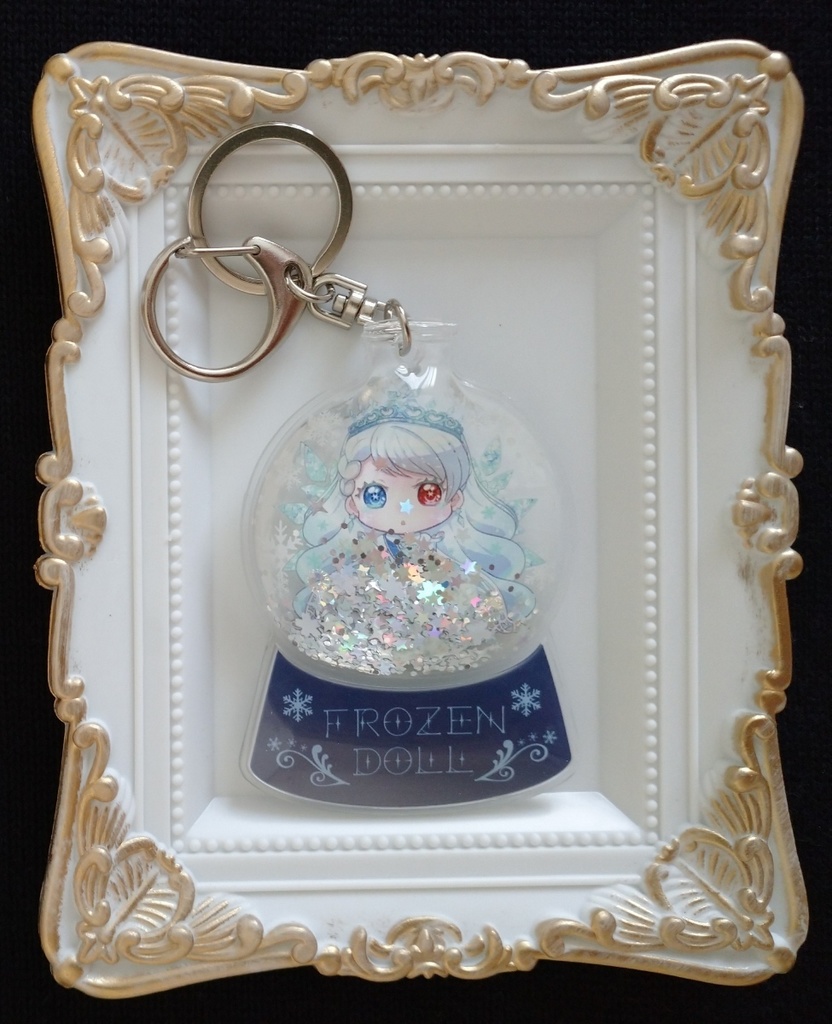 スノードームキーホルダー