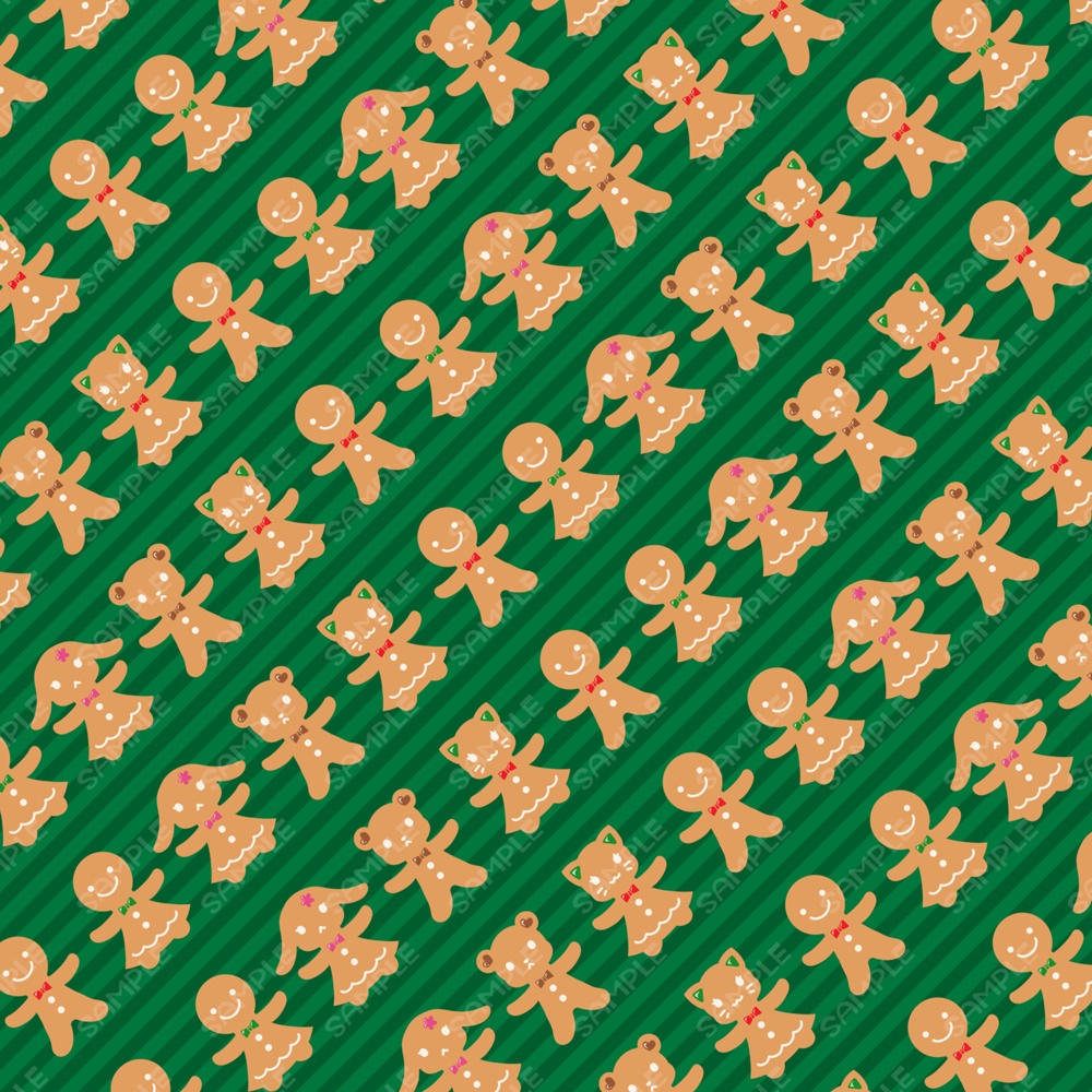 【創作】クリーナークロス*ジンジャーマンクッキー