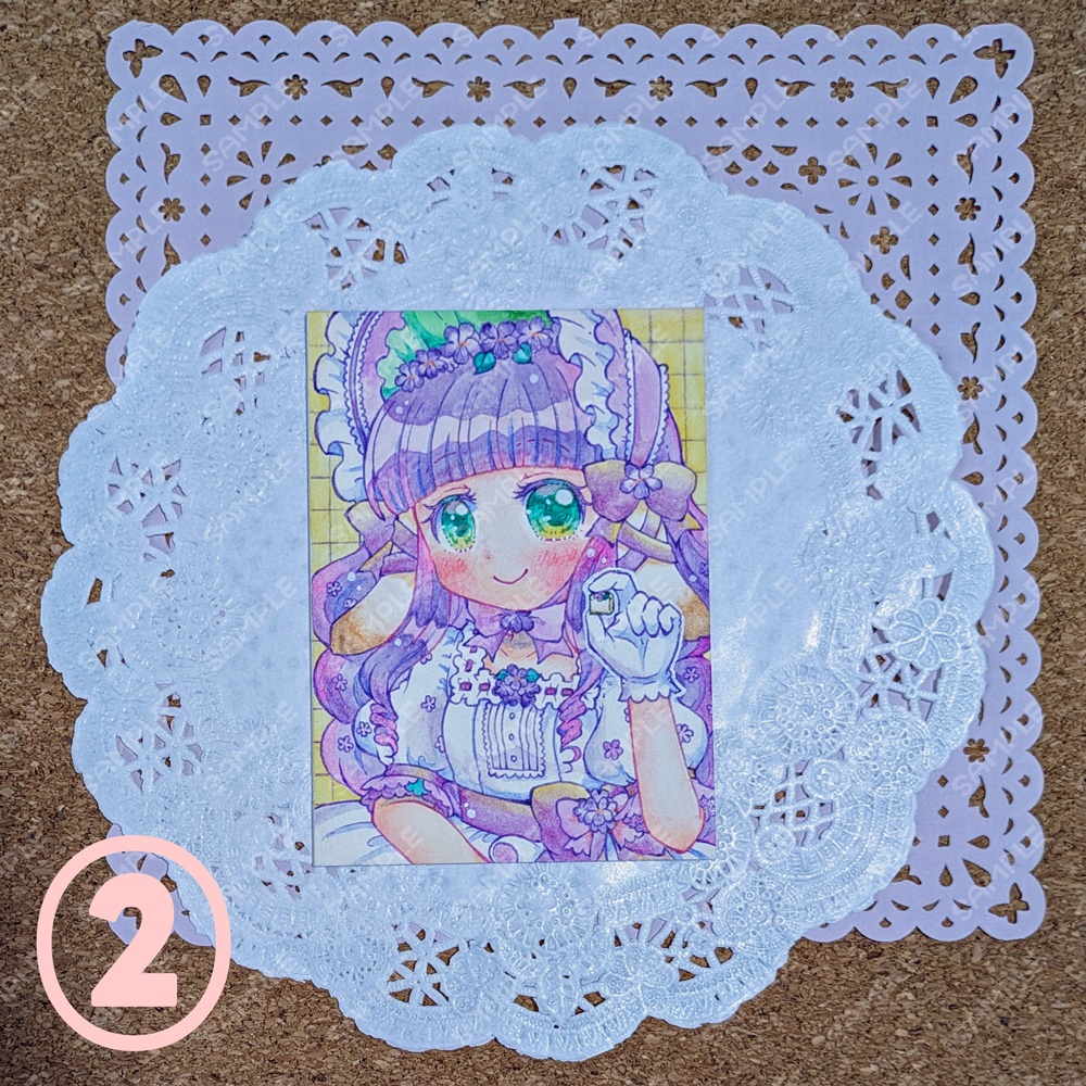 【創作】水彩原画~Sweet Tea Selection~