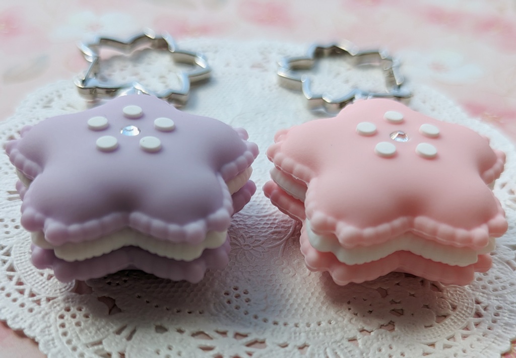 【新作】さくらマカロンキーホルダー※形違い再版※