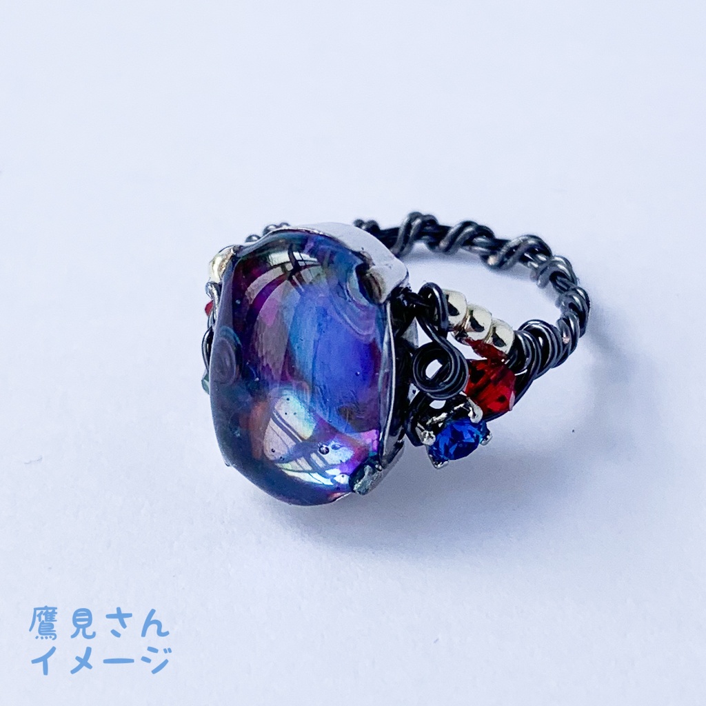 ブラックスター チームWイメージリング【二次創作】