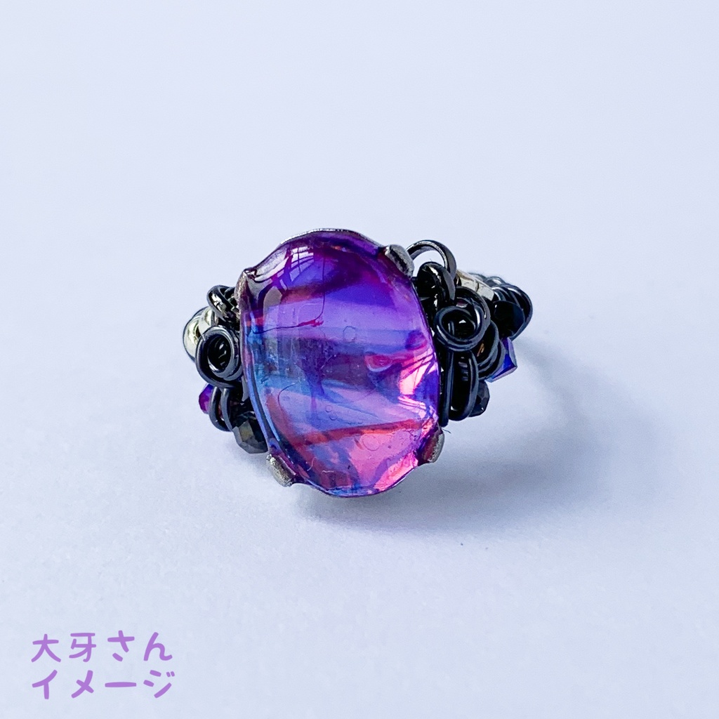 ブラックスター チームWイメージリング【二次創作】