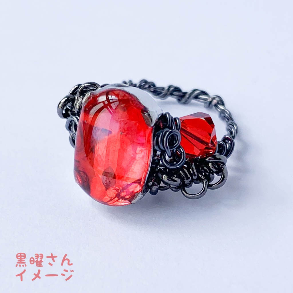 ブラックスター チームWイメージリング【二次創作】