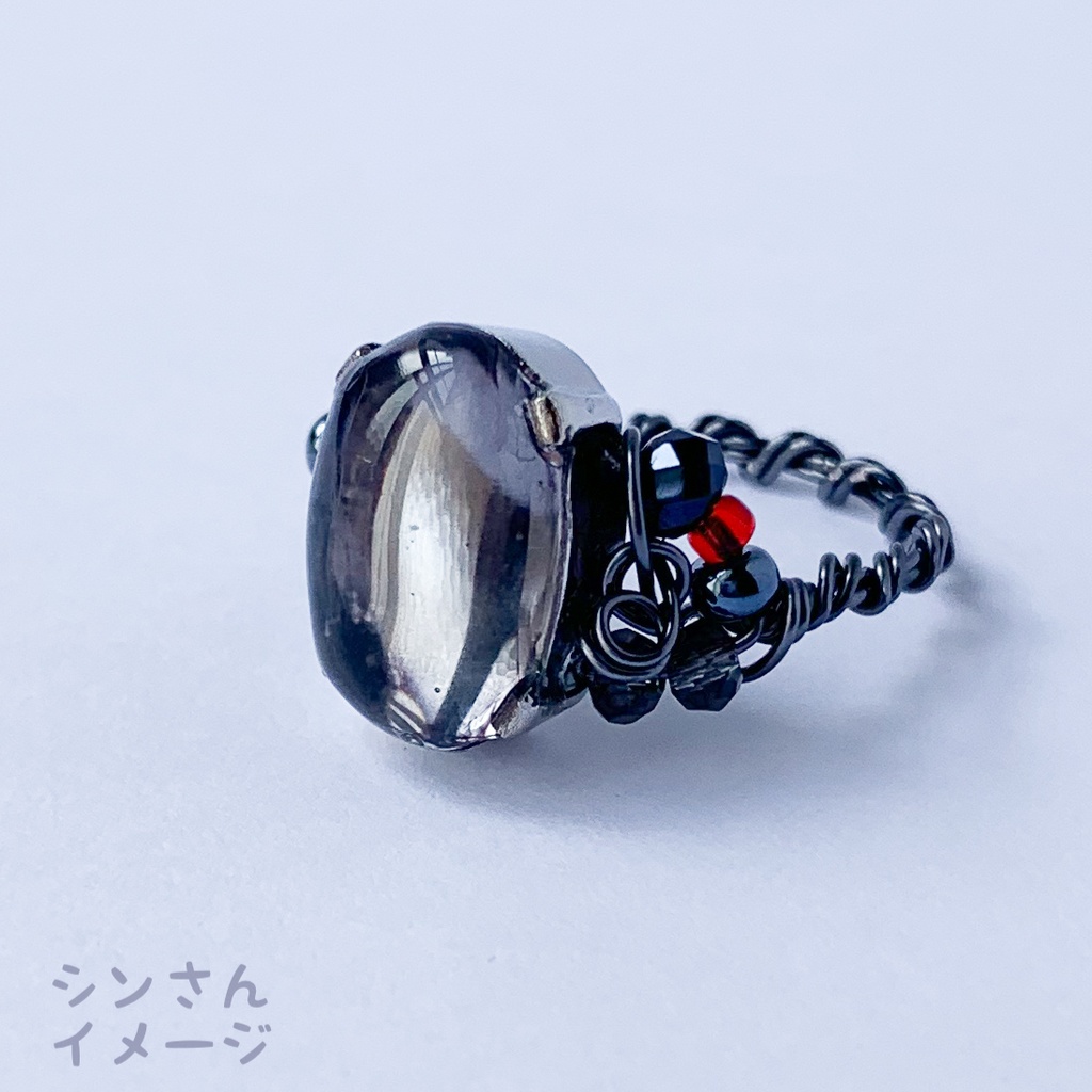 ブラックスター チームWイメージリング【二次創作】