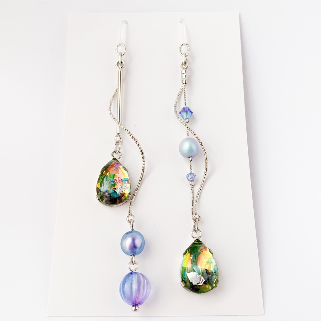 ワールドエンドイメージピアス・イヤリング【ブラスタ二次創作】